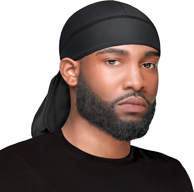 Wav Enforcer Snug Fit Do-Rag - Cooling Fabric with Long Tail & Ties - Image 3